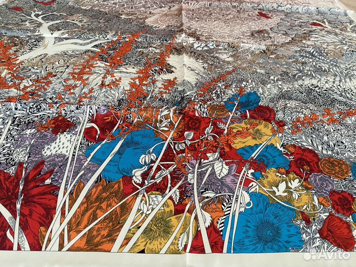 Платок из шёлка Эрмес/Hermes