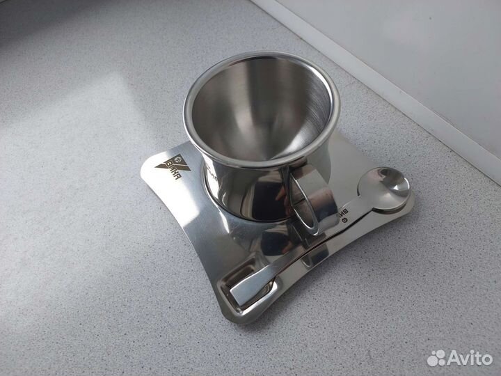 Набор кофейный из нержавейки