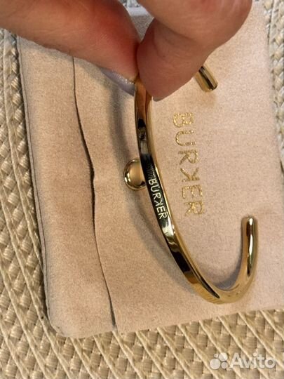 Браслет Burker Violet Bracelet gold в наличии