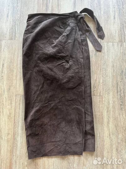 Замшевая юбка