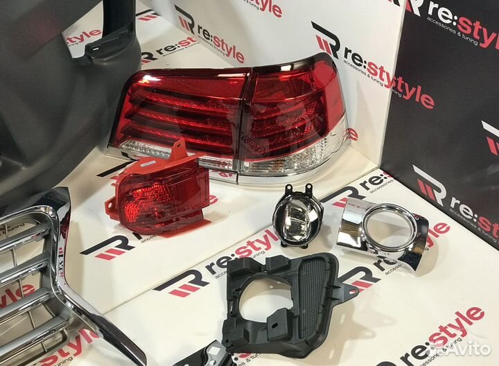 Рестайлинг Lexus LX570 в 2012-2015 S697