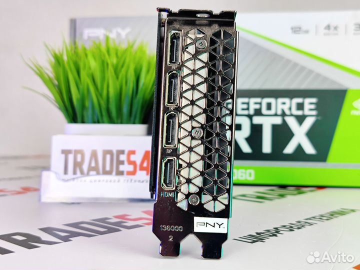 Видеокарта RTX 3060 12GB Pny