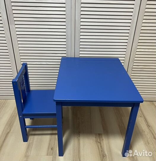 Детский стол и стул IKEA