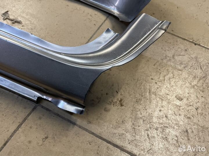 Порог наружный металл УАЗ Патриот пикап