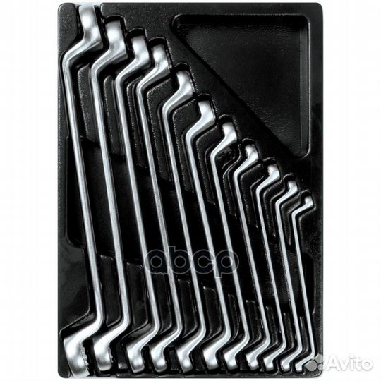 9-1711MR набор ключей накидных, ложемент, 11 п