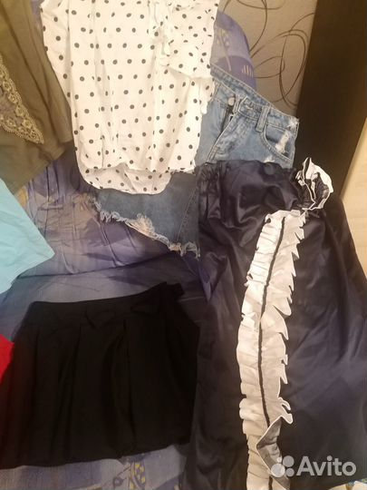 Большой пакет одежды женской