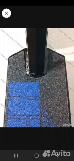 Трюковой самокат hipe XL Black/Neo Blue