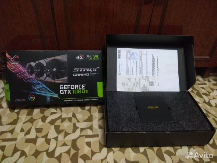 Видеокарта gtx 1080 ti 11 gb