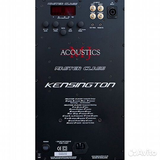 Сабвуфер MJ Acoustics Kensington walnut