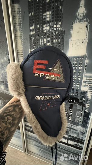 Шапка-ушанка для мальчика