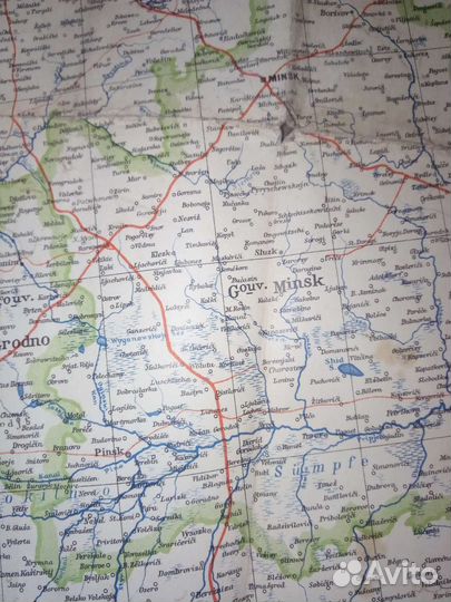 Карта военных действий России 1772-1806 гг