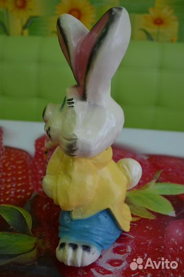 Зайчик - копилка большой, новый