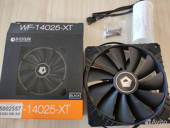 Вентилятор ID-cooling 140х140мм черный