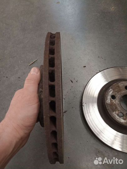 Диски тормозные на тойоту Авенсис т250
