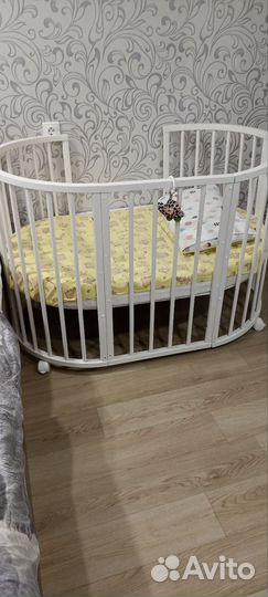 Детская кроватка 7 в 1 Mika ART LUX