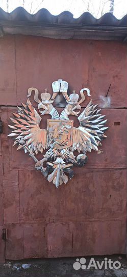 Герб россии ручной работы