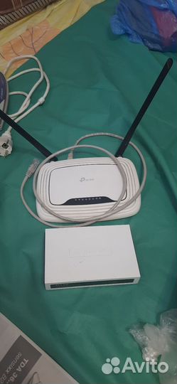 Wifi роутер и коммутатор