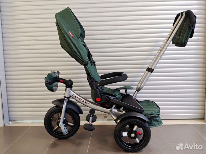 Велосипед трёхколёсный TT Luxury зелёный