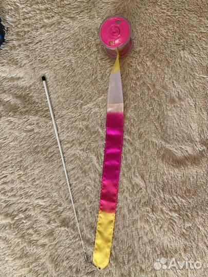 Обруч, мяч, лента, булавы