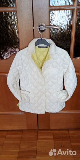 Куртка пуховик белый приталенный 42-44р befree