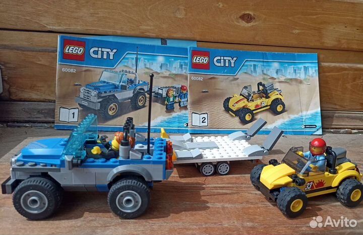 Lego City перевозчик песчаного багги (lego 60082)