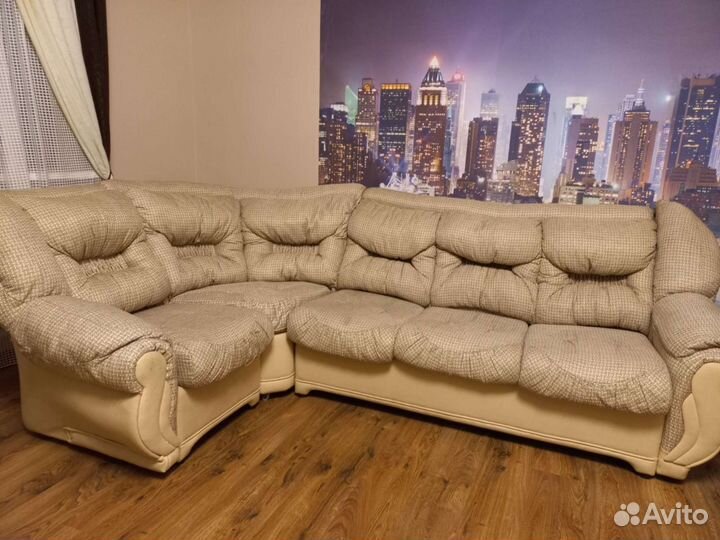 Угловой диван бу