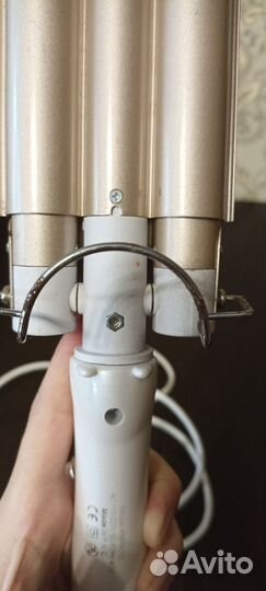 Плойка тройная для волос