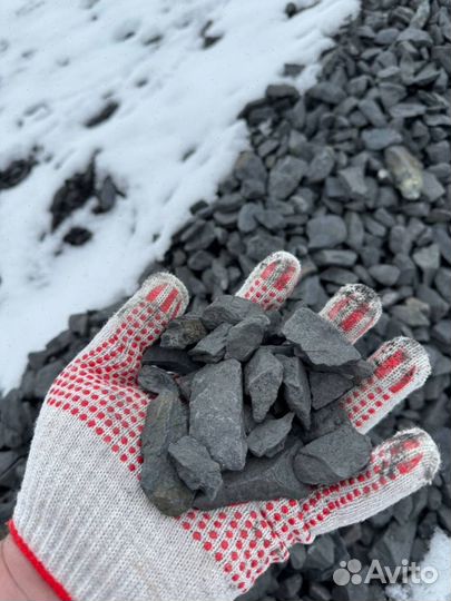 Щебень разных фракций