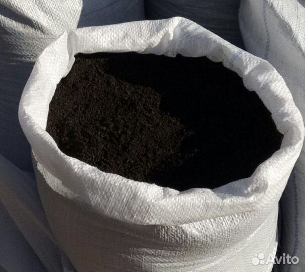 Чернозем в мешках