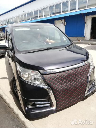 Утеплитель накидка на решётку радиатора из экокожи