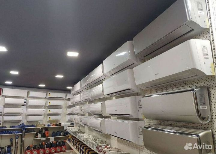 Сплит система с установкой