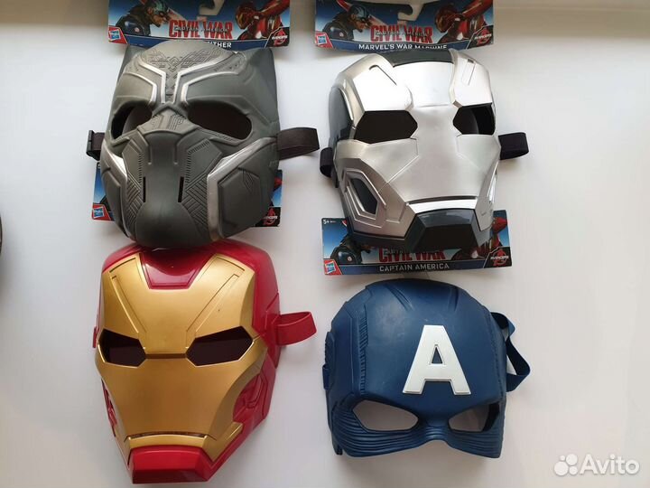 Маска Супергерои Marvel Мстители