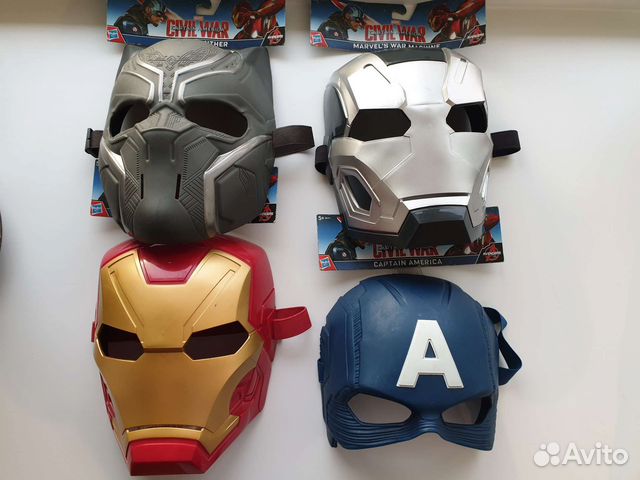 Маска Супергерои Marvel Мстители