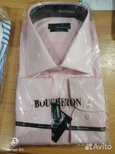 Рубашка мужская Bouсheron, slim fit, 45-46(xxl)