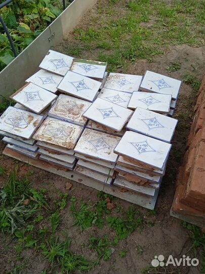 Изразцы для печи старинные