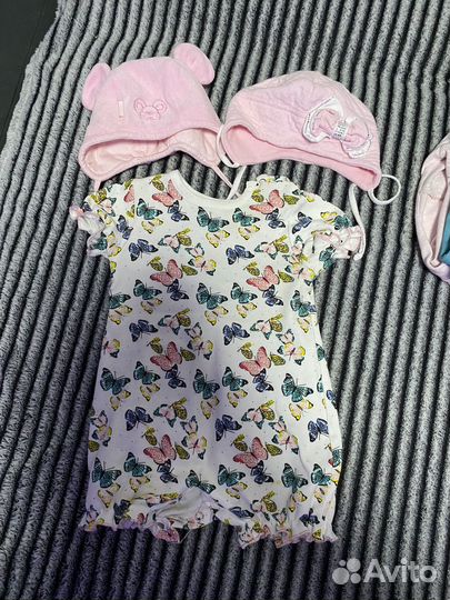 Вещи пакетом на девочку 56-62
