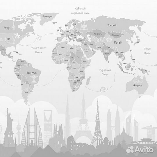 Детские фотообои 