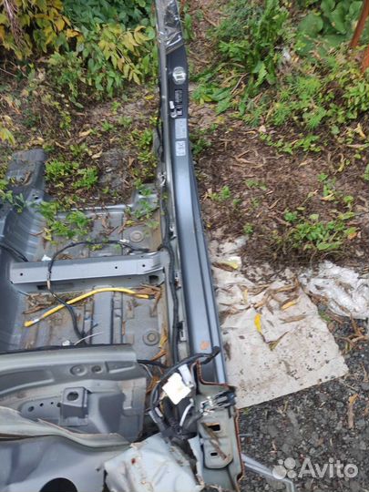 Порог с передней и средней стойкой киа Рио 4