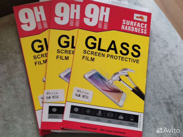 Защитное стекло 3D для Xiaomi Redmi Note4