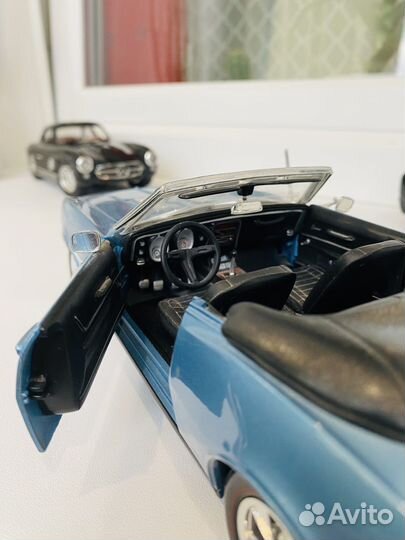 Chevrolet camaro RS/SS 396, 1968 г.в, масштаб 1/18