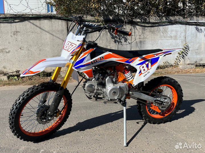 Питбайк Подростковый Новый 125сс колеса 14/17