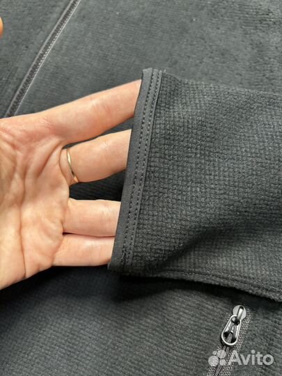 Флисовая кофта arcteryx delta lt type black