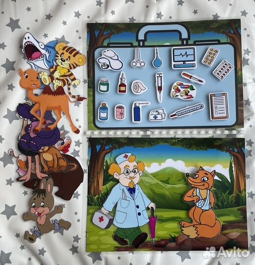 Игры на липучках, пиши стирай, развивающие пособия