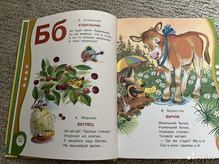 Азбука с брльшими буквами. В стихах и картинках