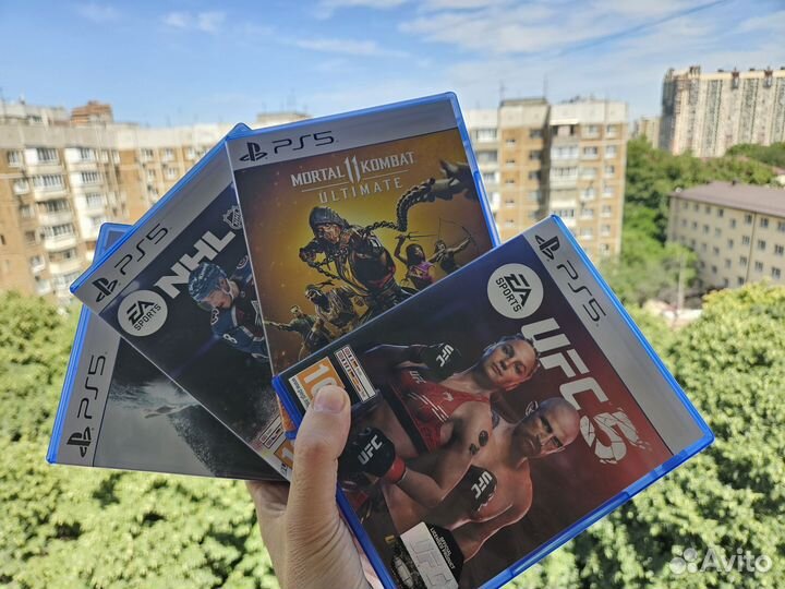 Игры на дисках для PS5