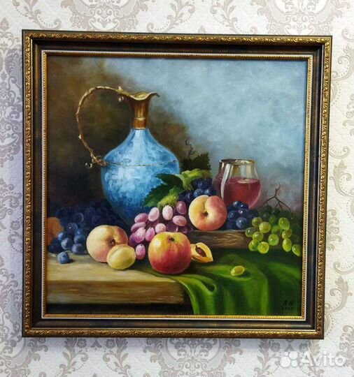Картина маслом Натюрморт с фруктами