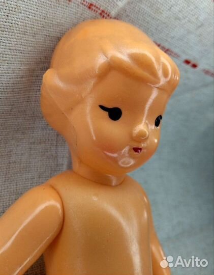 Кукла целлулоид 25см Тюменский хим. комб. СССР