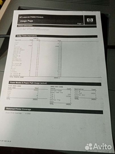 Принтер HP LaserJet P3005n