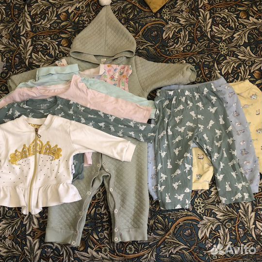 Пакет вещей 74 80 размер