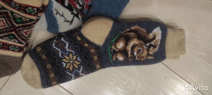 Носки шерстяные